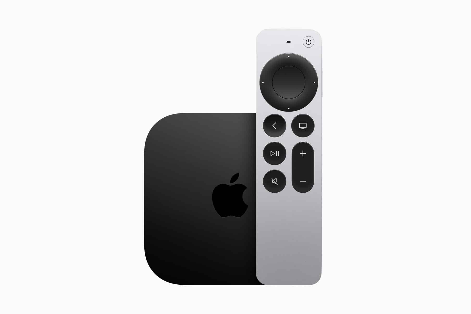Nuevo Apple TV 4K con control remoto Siri