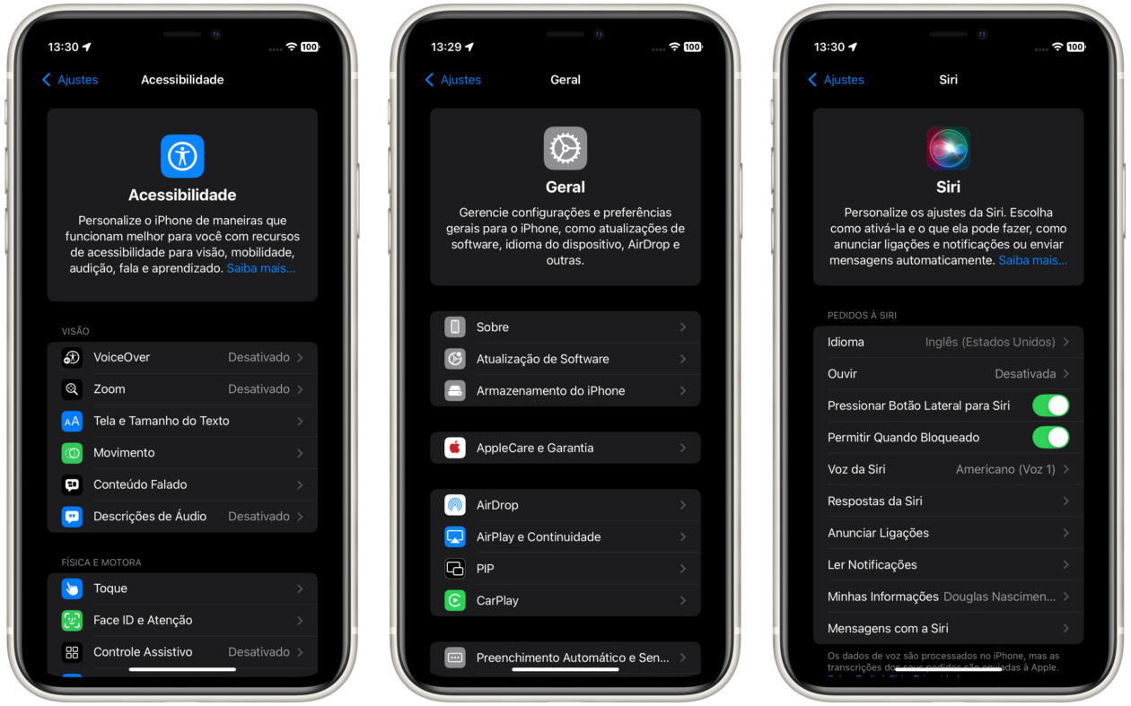 Encabezados en Configuración