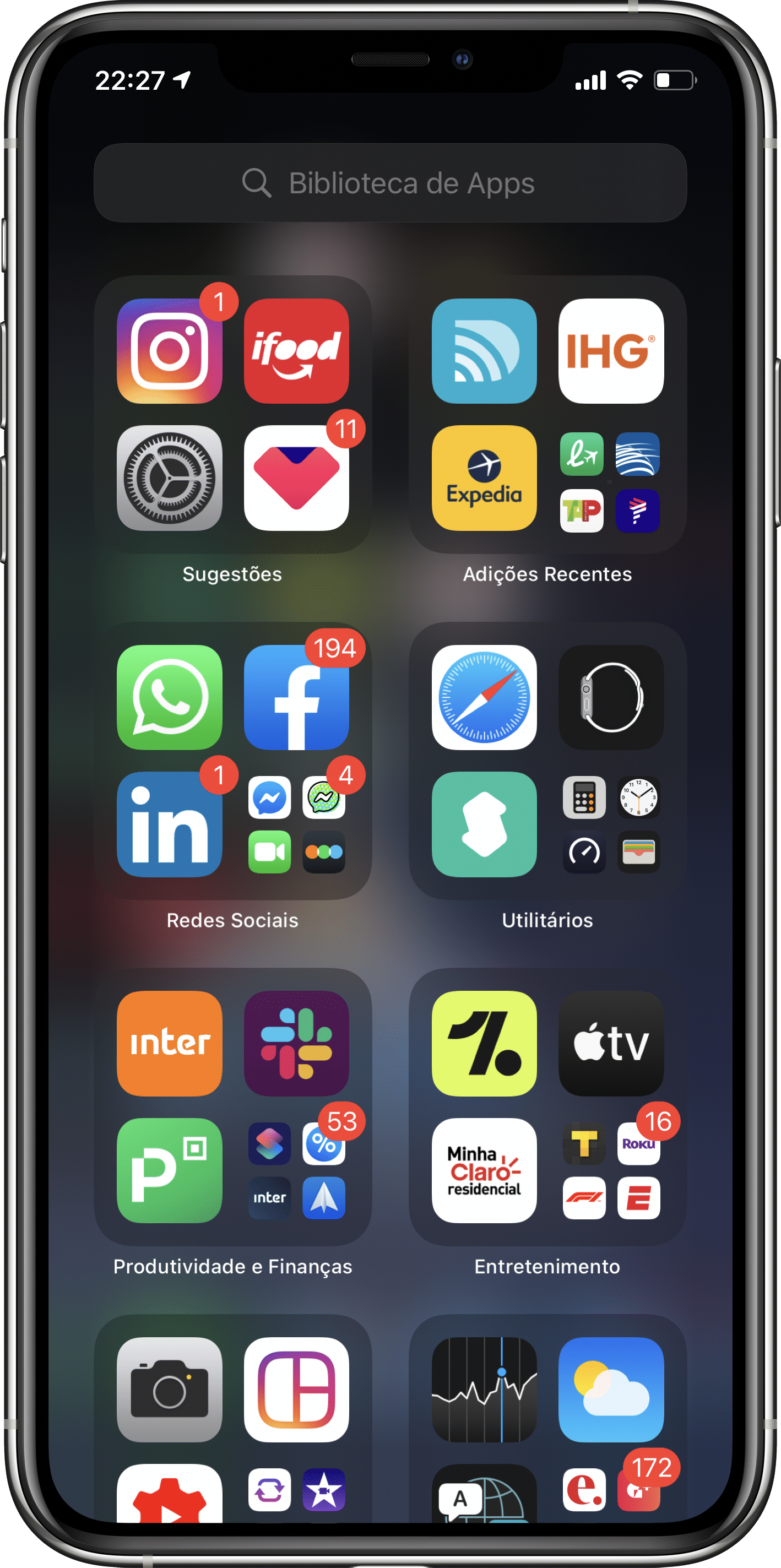 Biblioteca de aplicaciones iOS 14