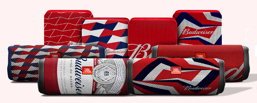 Altavoces JBL en colaboración con Budweiser
