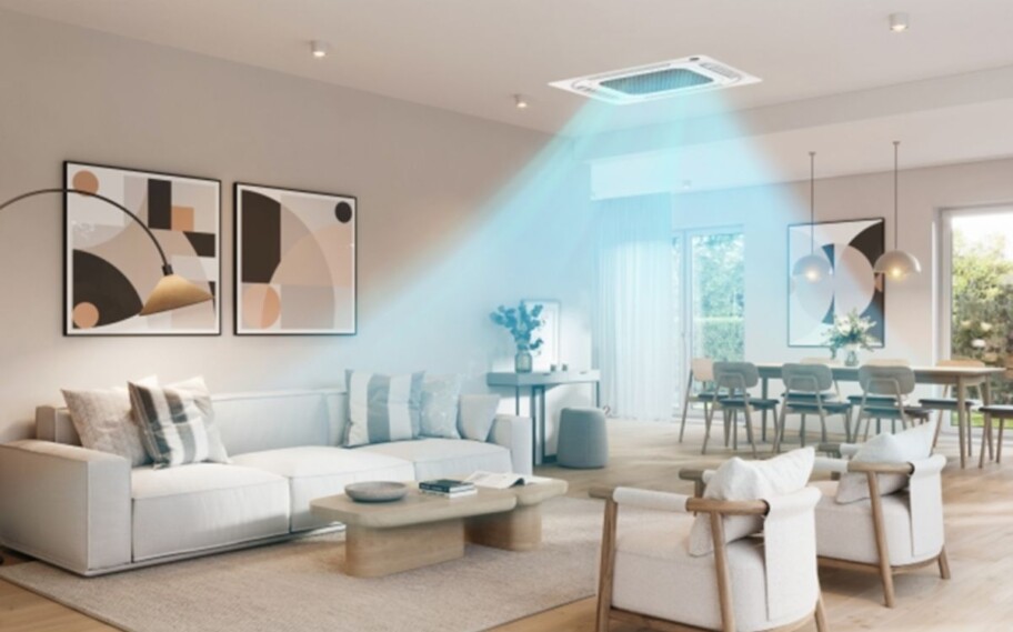 Midea aire acondicionado casete