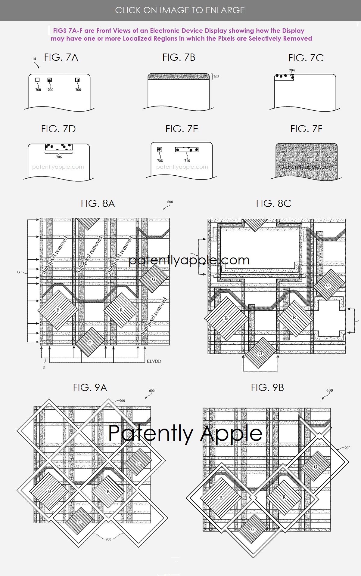 Patente que involucra Face ID debajo de la pantalla