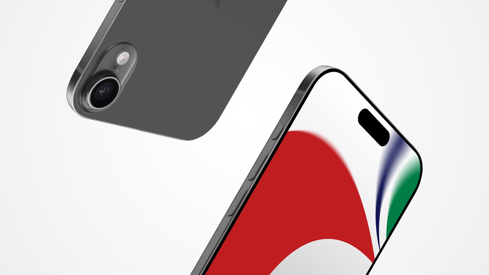 Bosquejo "iPhone 17 delgado"
