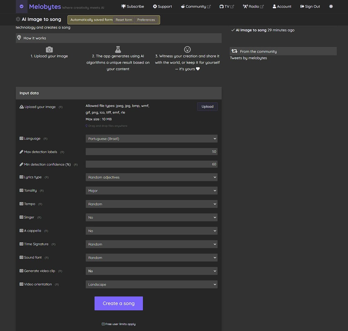 Melobytes: cómo usar la IA que transforma la imagen en la música