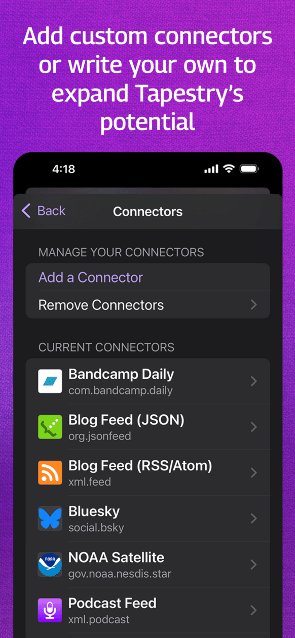 Aplicación de tapiz