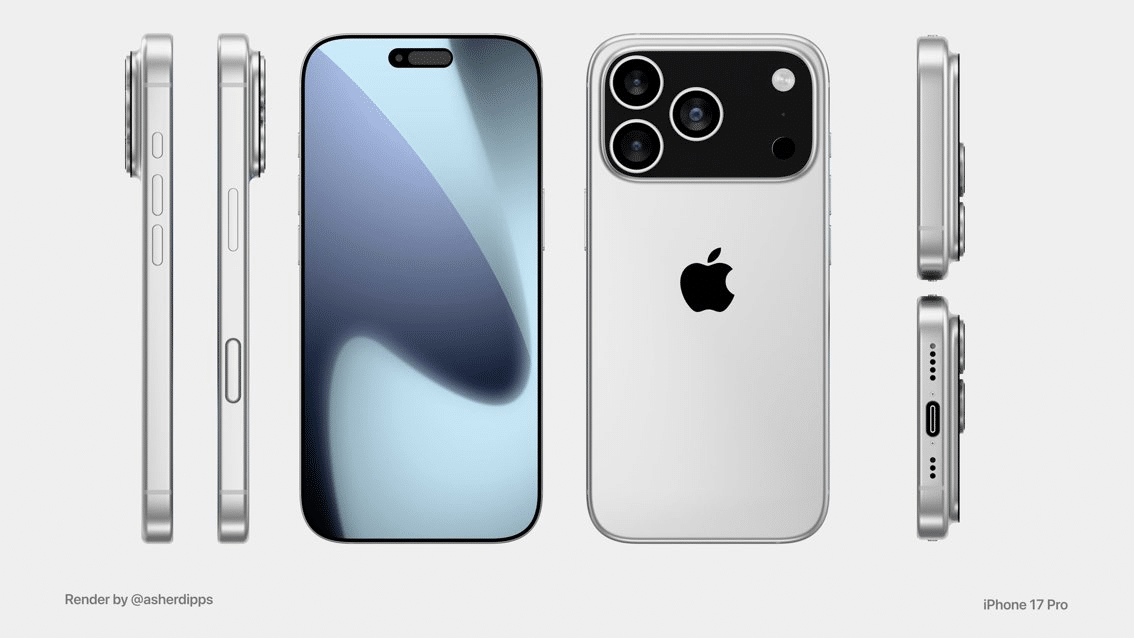Concepto de iPhone 17 Pro
