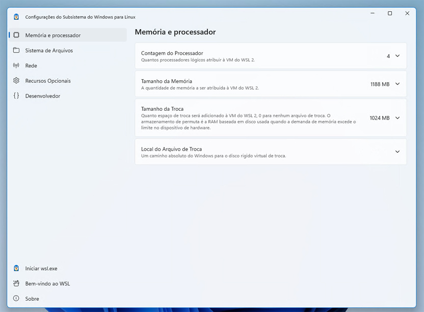 Configuración de WSL - 1