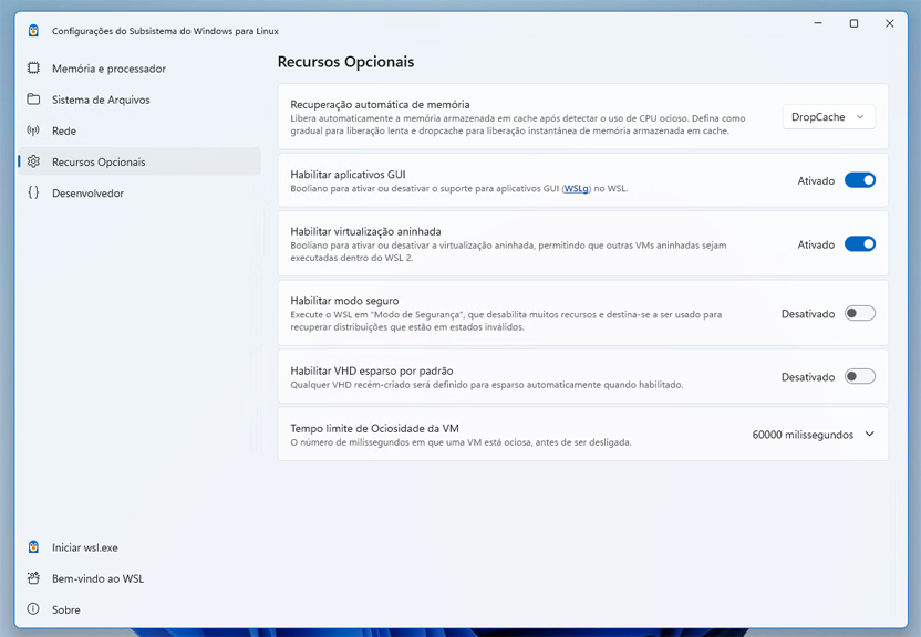 Configuración de WSL - 2