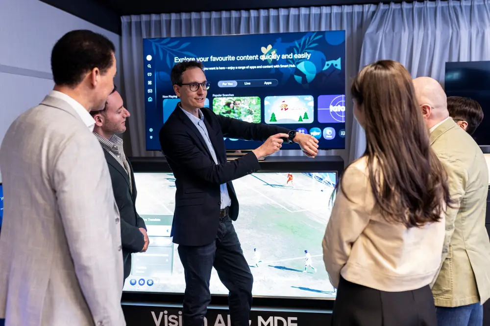 Samsung presenta innovaciones en TV Technology AI en European Tech Seminar 2025