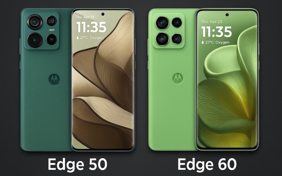 Motorola Edge 60 x Motorola Edge 50: ¿Cuáles son las diferencias?
