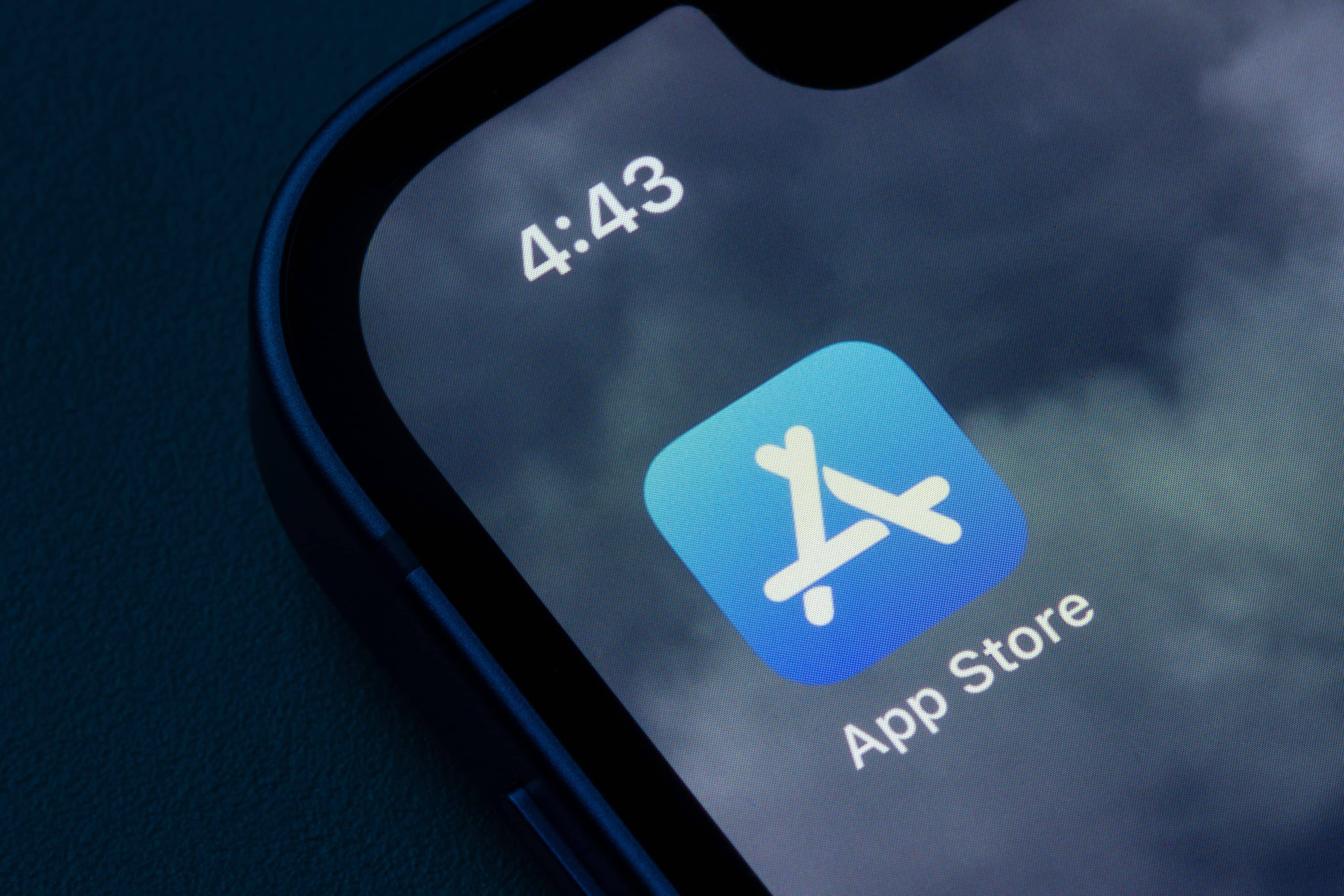 Icono de la App Store en iPhone