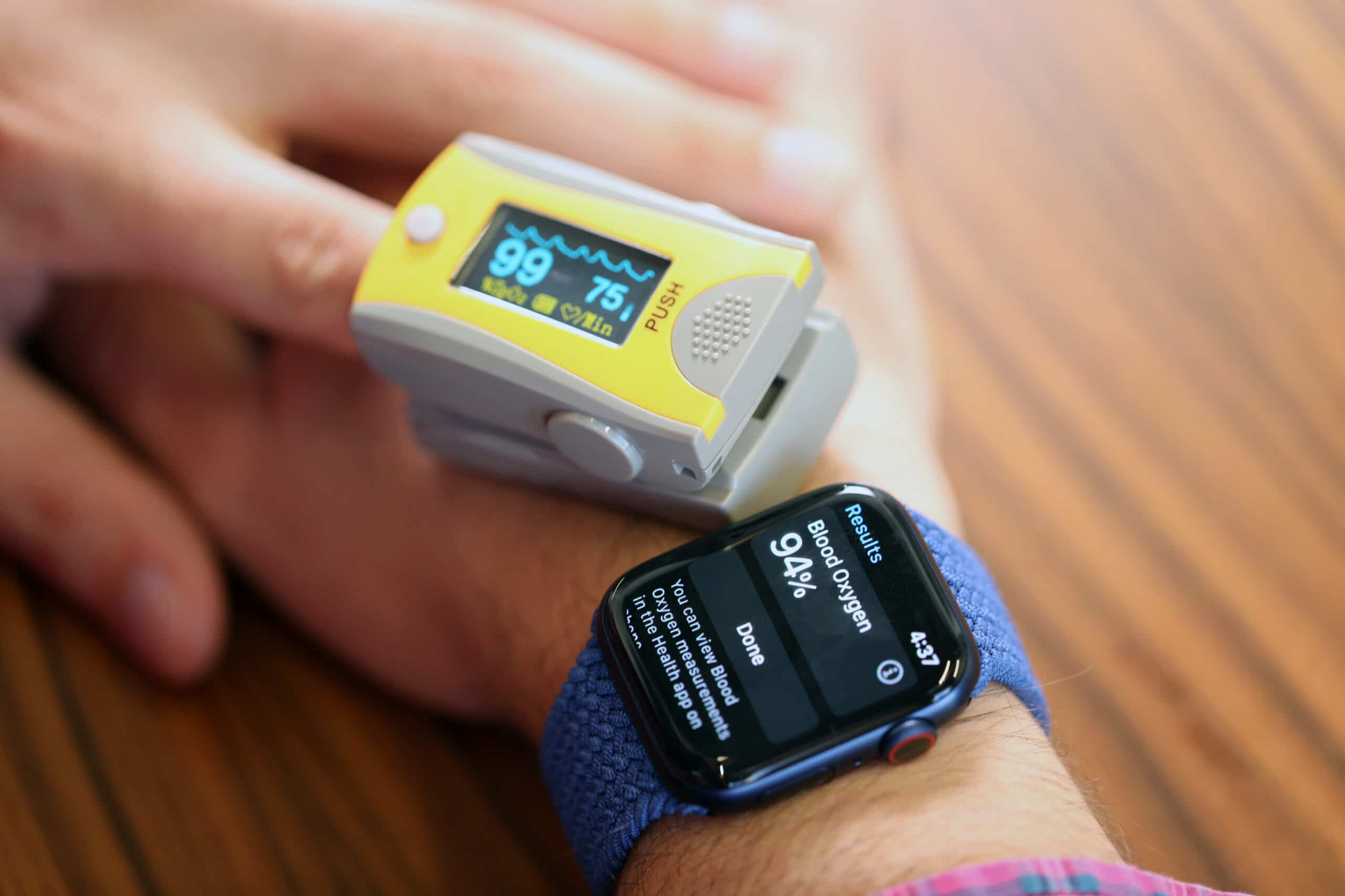 Oxímetro en Apple Watch Series 6