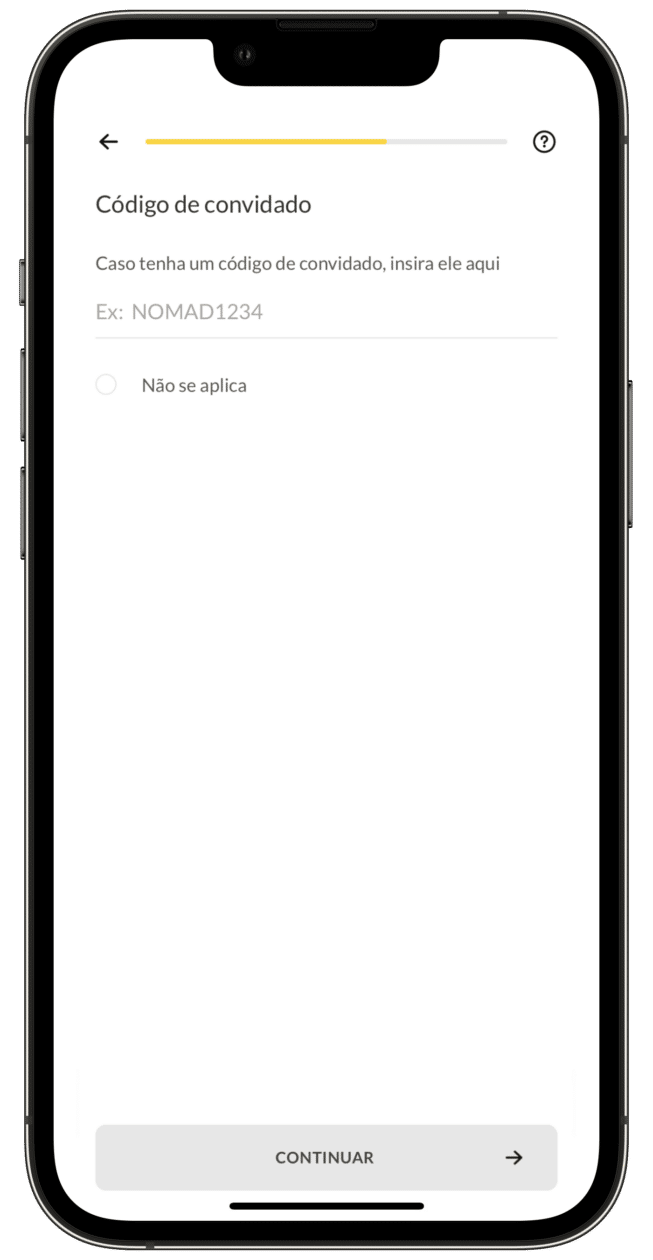 Cupón de invitado en Nomad