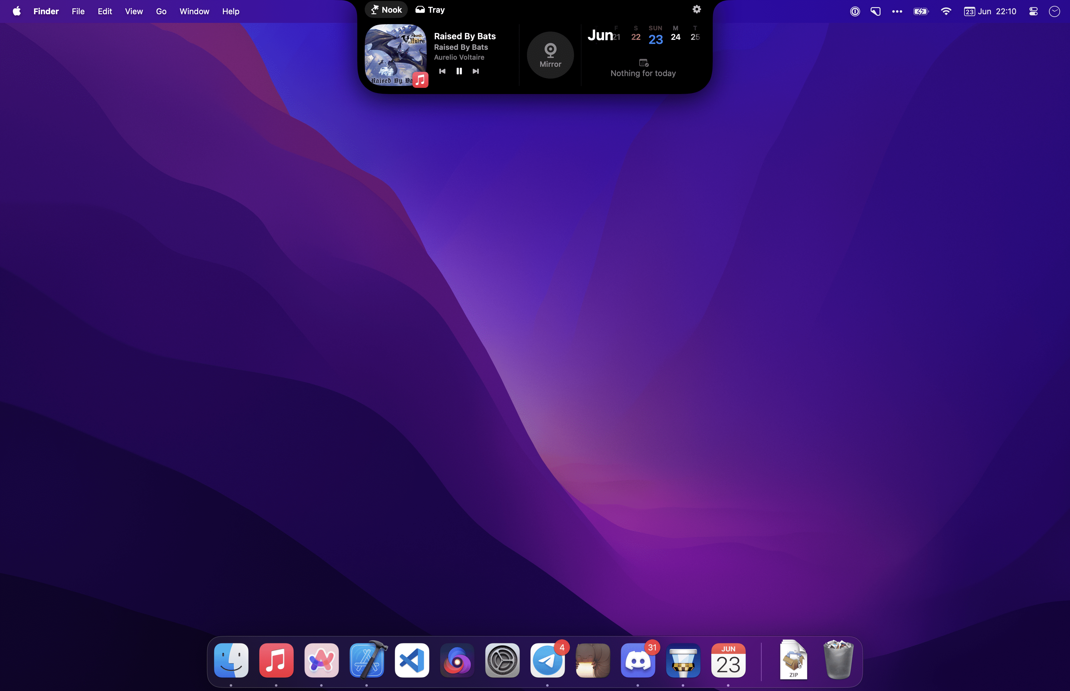 NotchNook: una aplicación para Mac que te impresionará