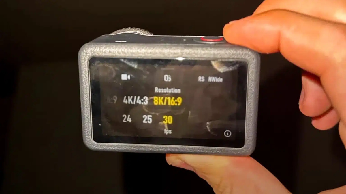 DJI Action 6 obtiene grabación en 8K mediante actualización