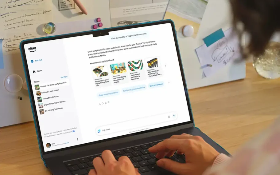 alexa+ en el navegador
