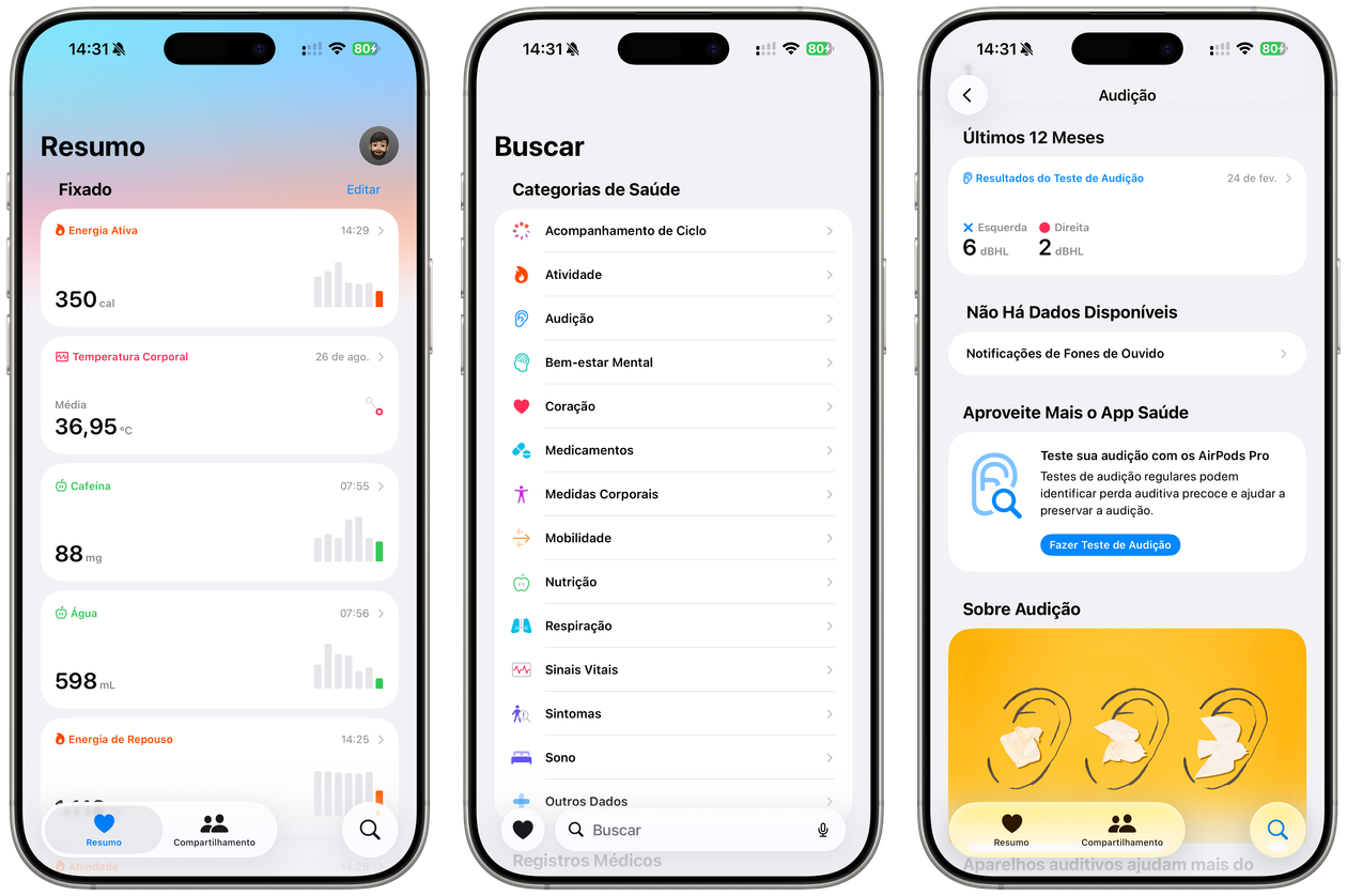 Prueba de escucha de AirPods Pro