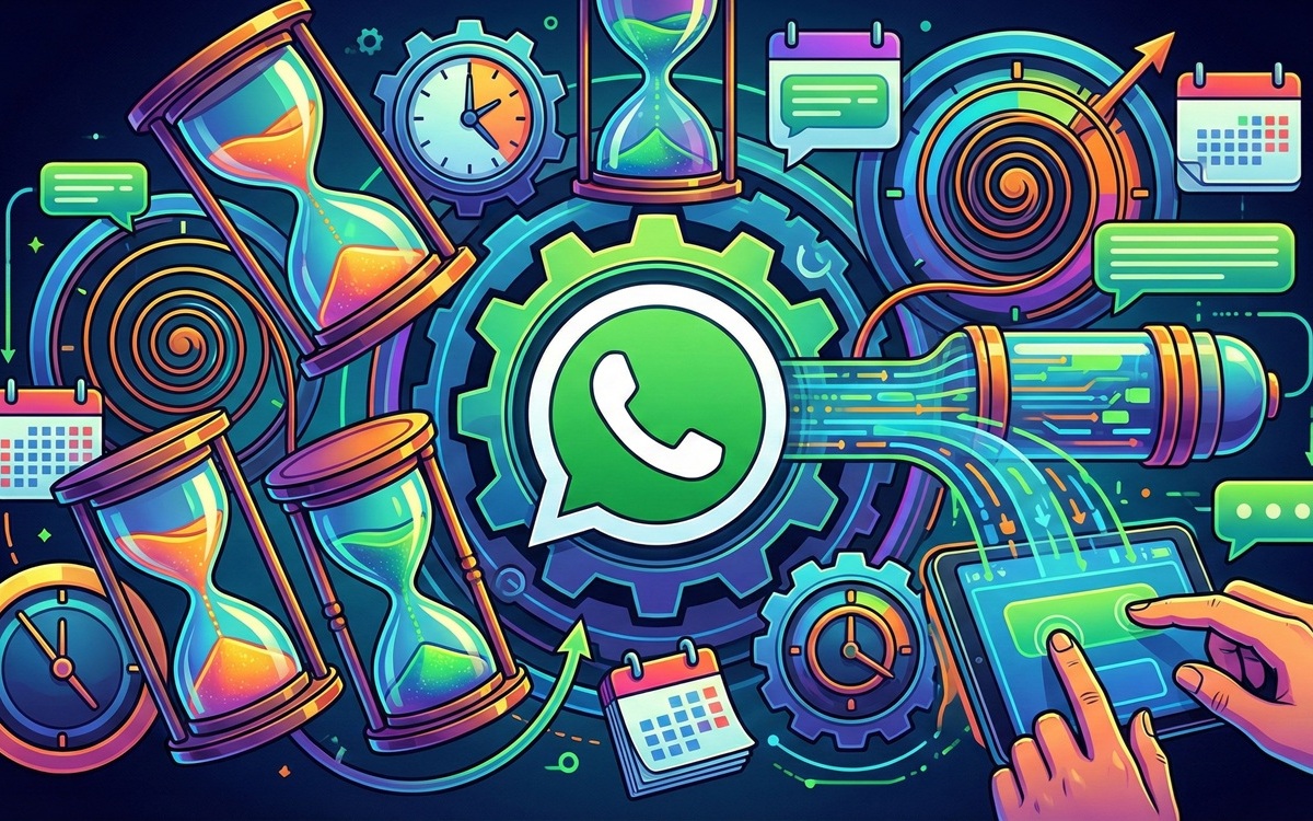WhatsApp pronto permitirá programar mensajes en los chats