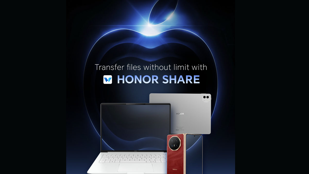 Honor revela integración de sus celulares con el ecosistema Apple