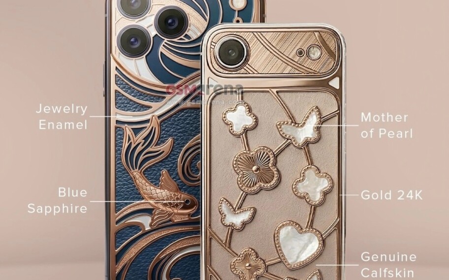 El iPhone Air bañado en oro de 24 quilates cuesta R$ 56.000 más
