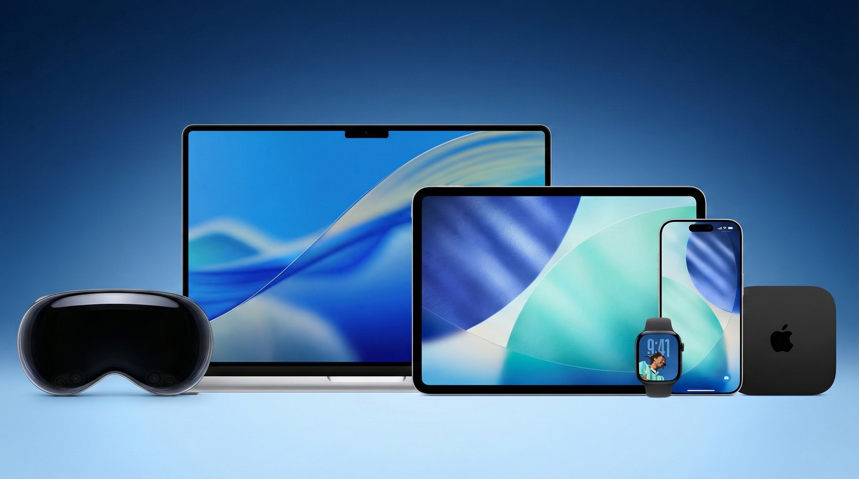 iOS 26, iPadOS 26, macOS Tahoe 26, watchOS 26, tvOS 26 y visionOS 26 (iPhone, iPad, Mac, Apple Watch, Apple TV, Apple Vision Pro)