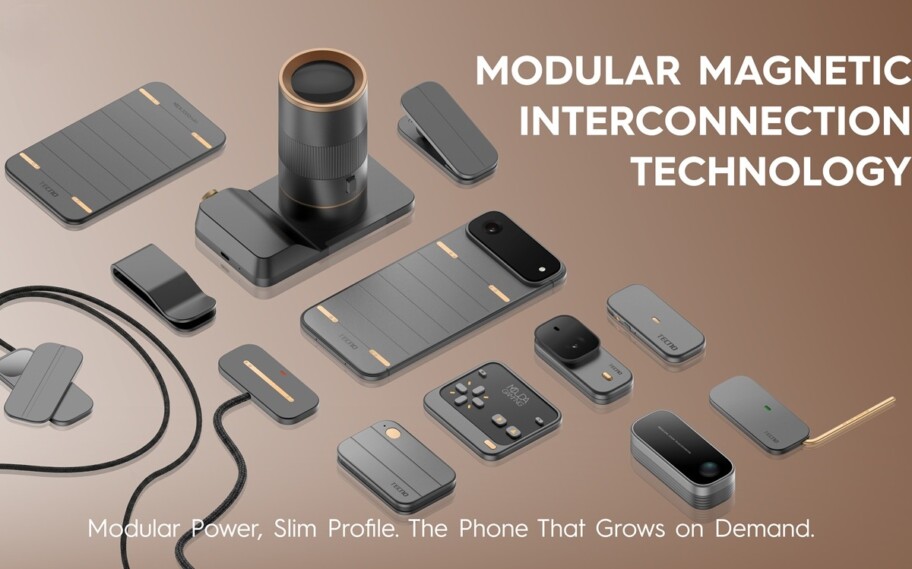 Tecno presentará celular modular con imanes en el MWC 2026