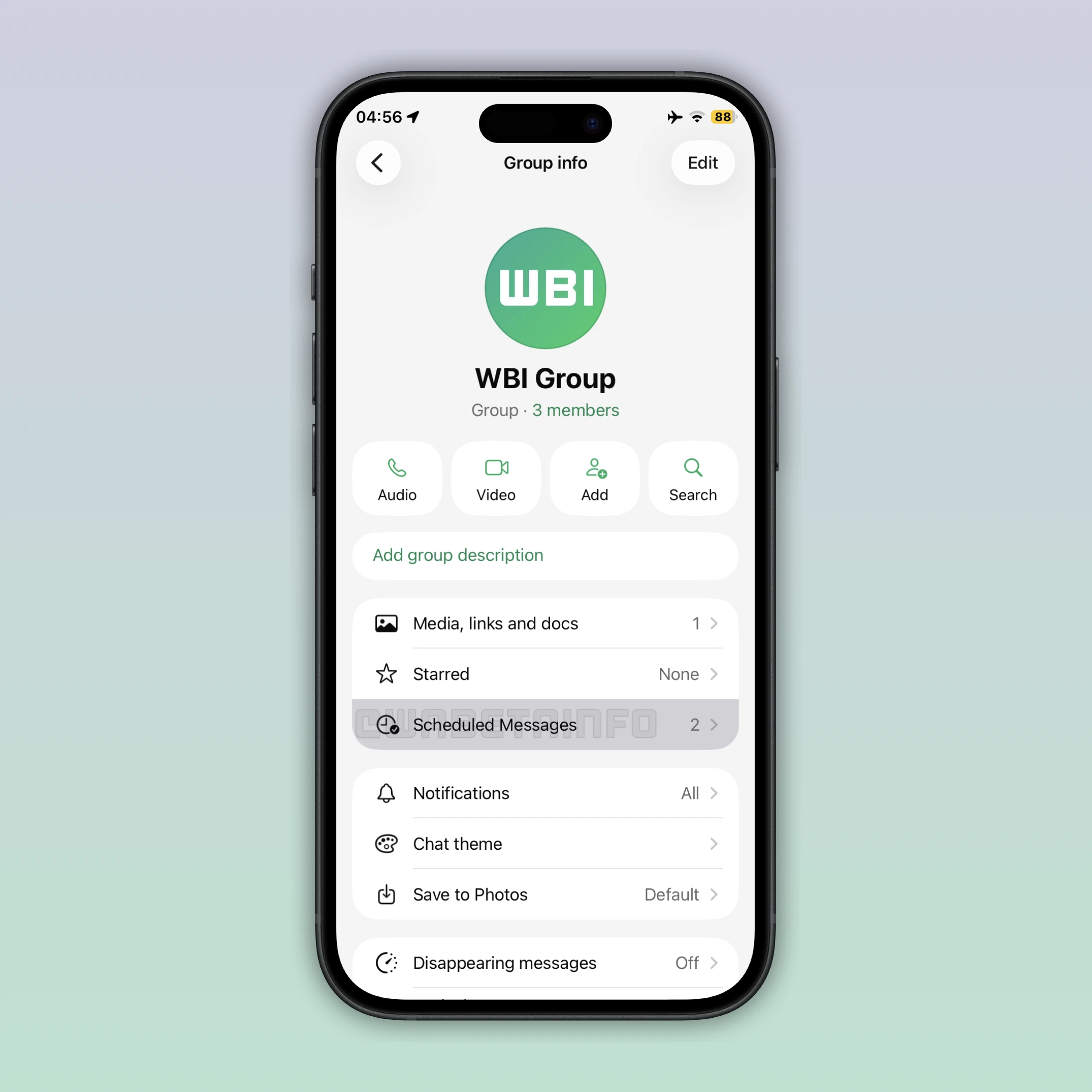 WhatsApp pronto permitirá programar mensajes en los chats
