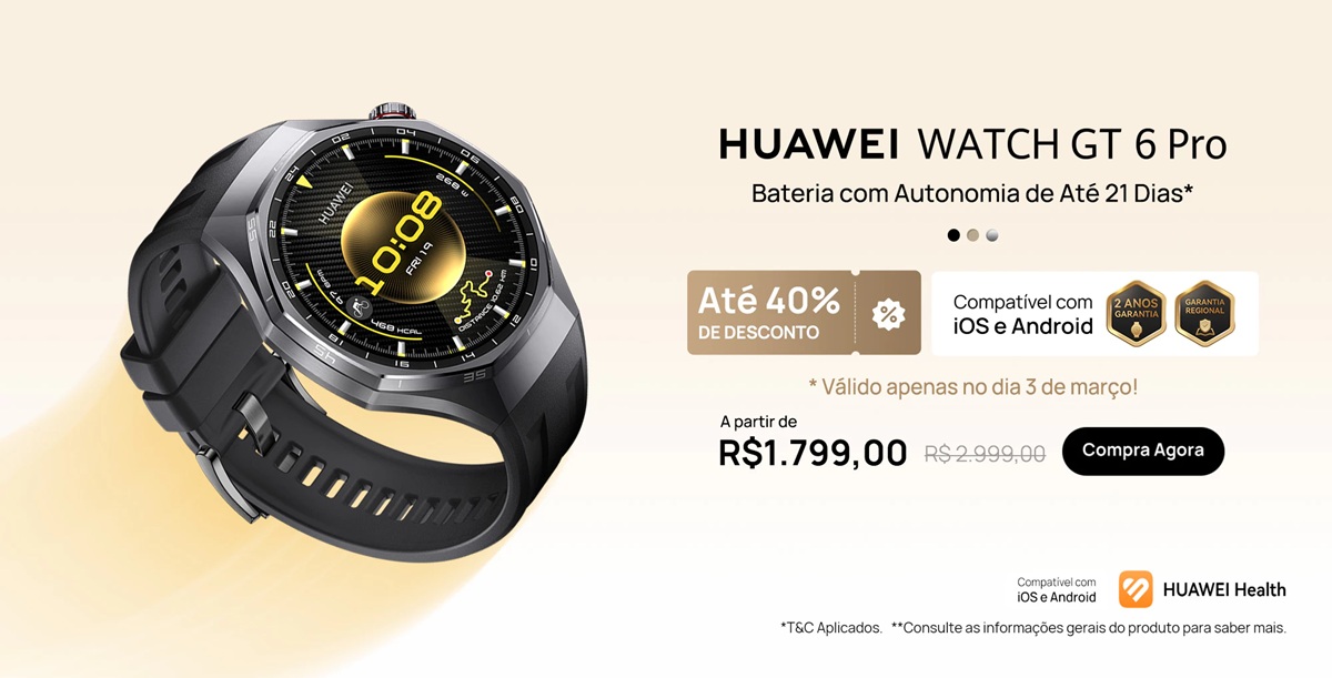 Auriculares Huawei FreeClip 2 por R $ 643,08 y más promociones imperdibles de la marca solo hoy
