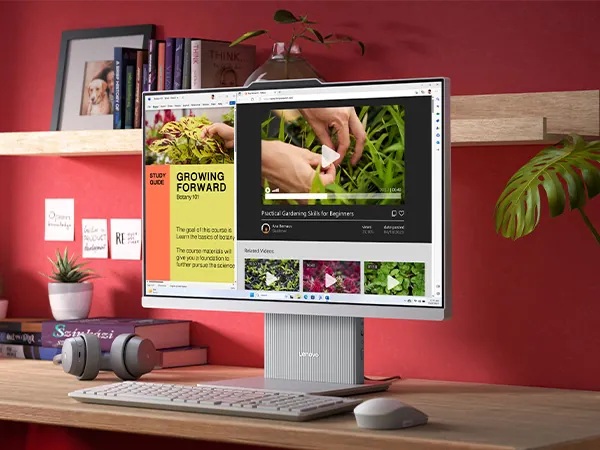 Lenovo amplía su cartera premium con monitores Yoga Pro y All in One