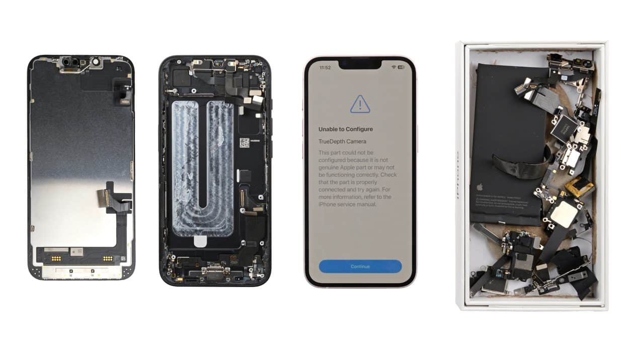 Desmontaje del iPhone 17e