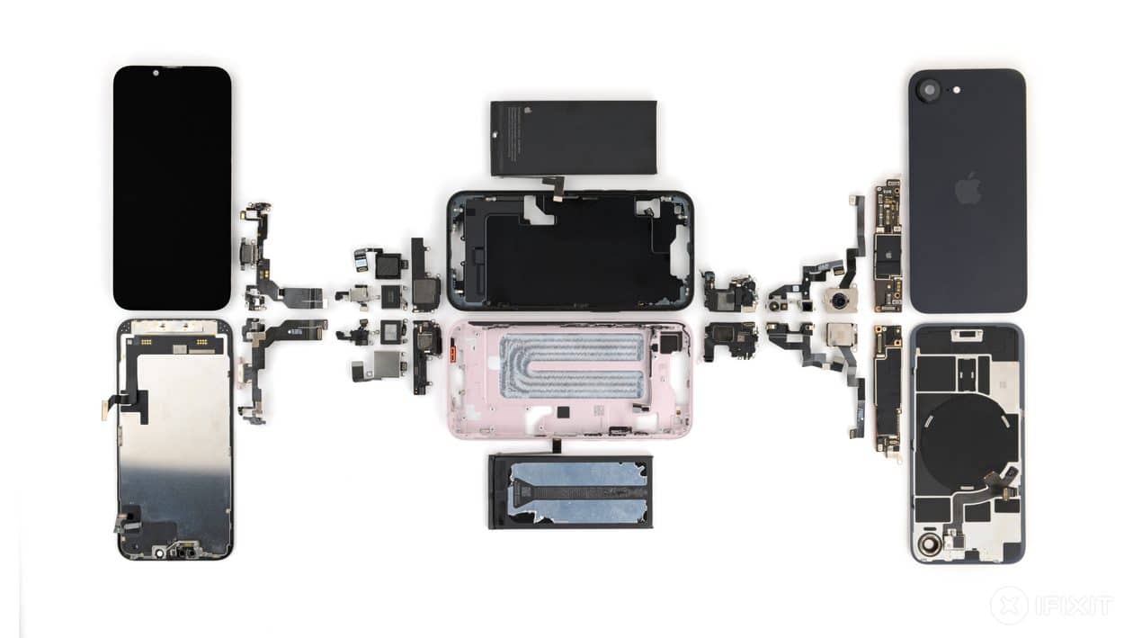 Desmontaje del iPhone 17e