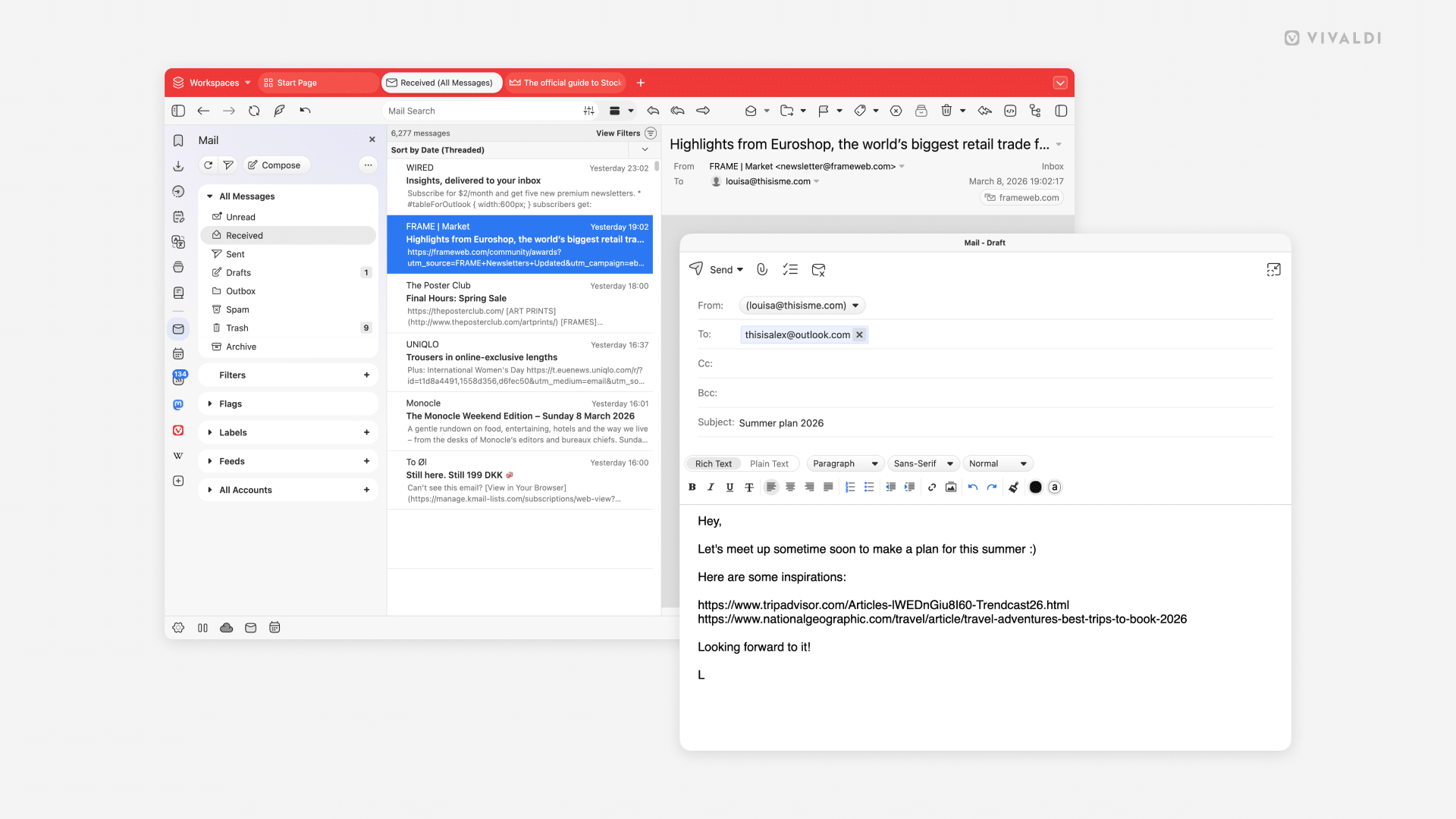 Correo Vivaldi