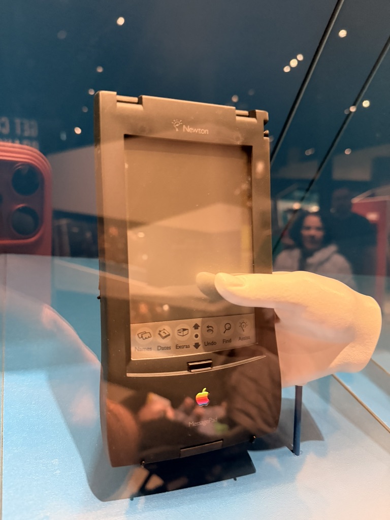 Newton expuesto en el museo.