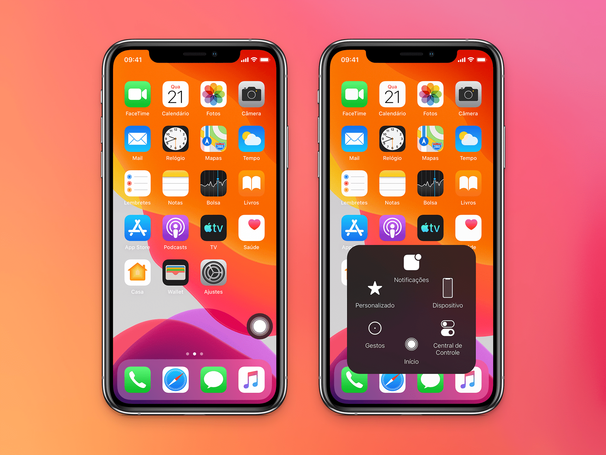 Toque de asistencia en iPhone