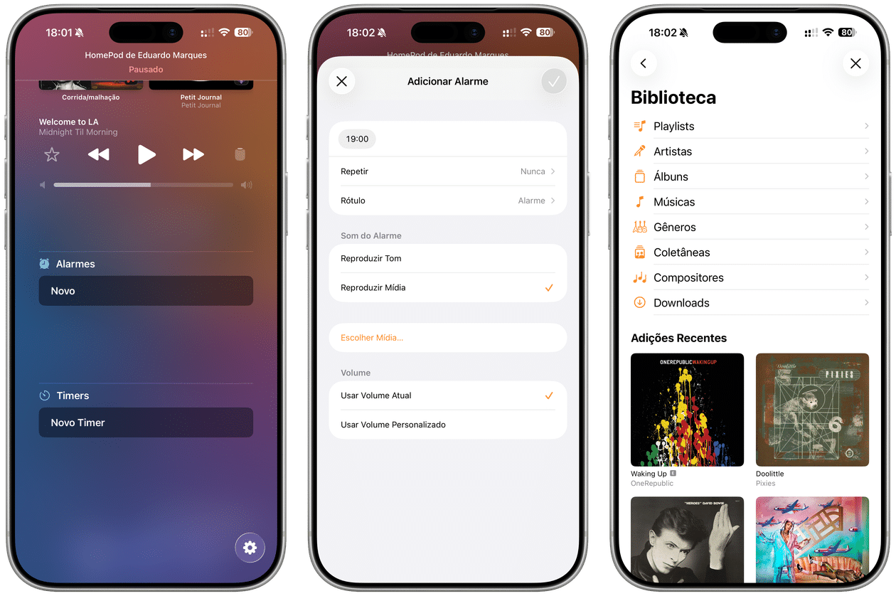 Alarma en el HomePod