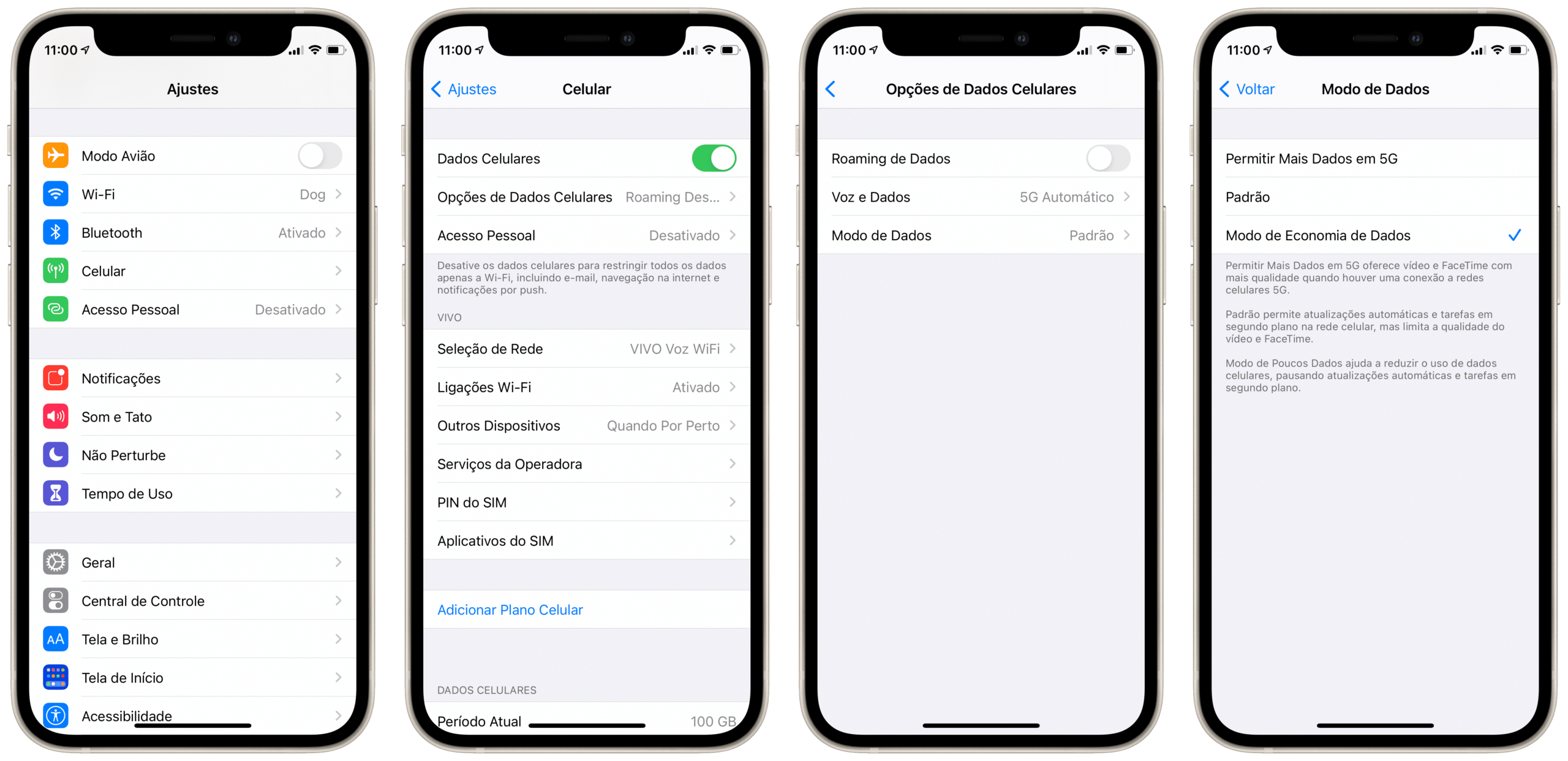 Modo de ahorro de datos en iOS
