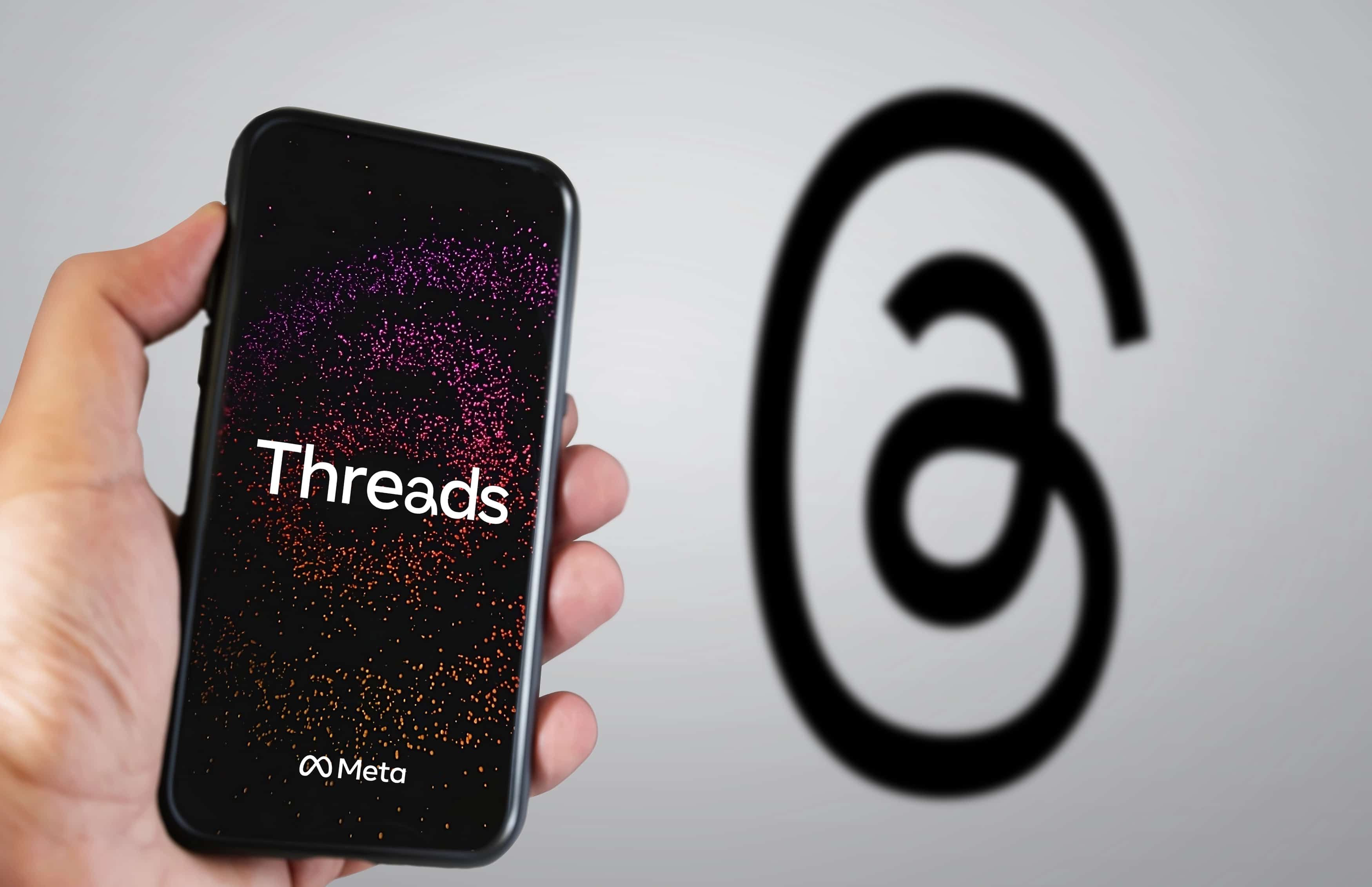 iPhone con la marca Threads