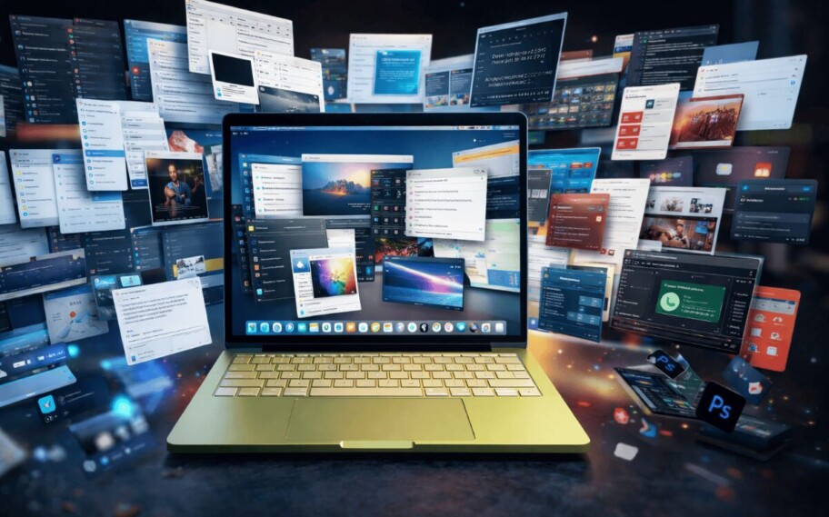 El MacBook Neo con 8 GB de RAM sorprende ejecutando hasta 60 apps simultáneamente