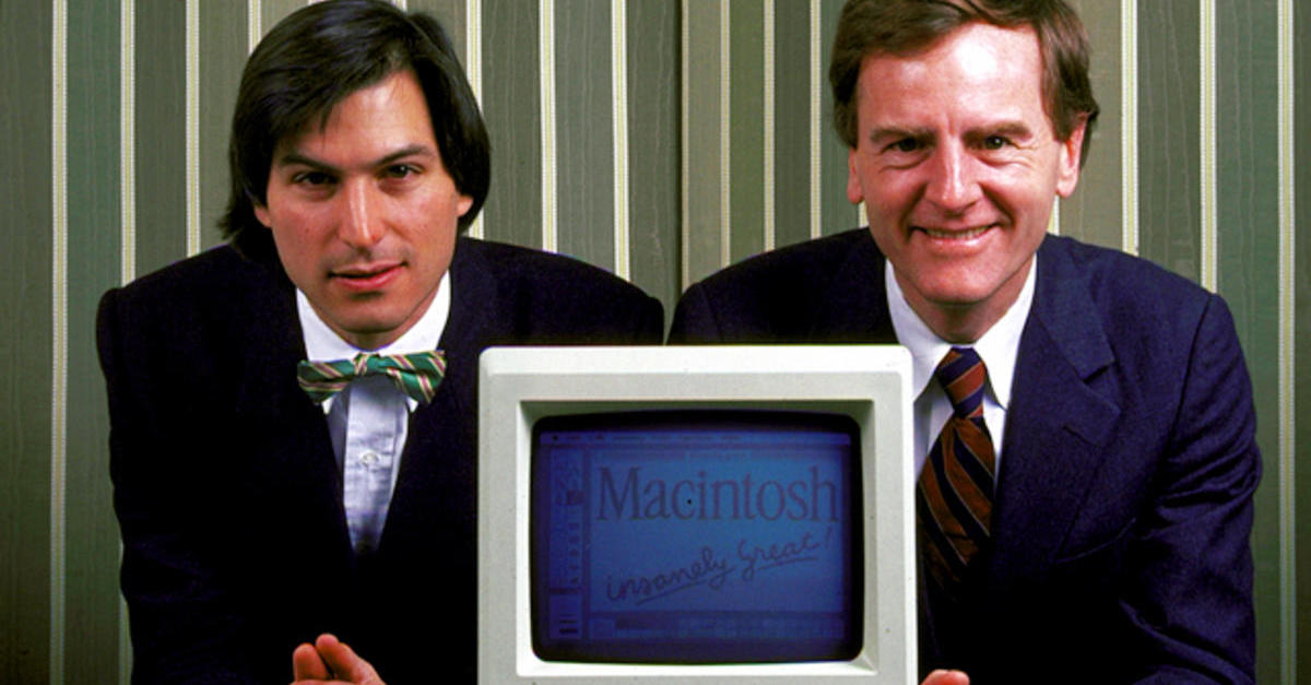 Steve Jobs y John Sculley