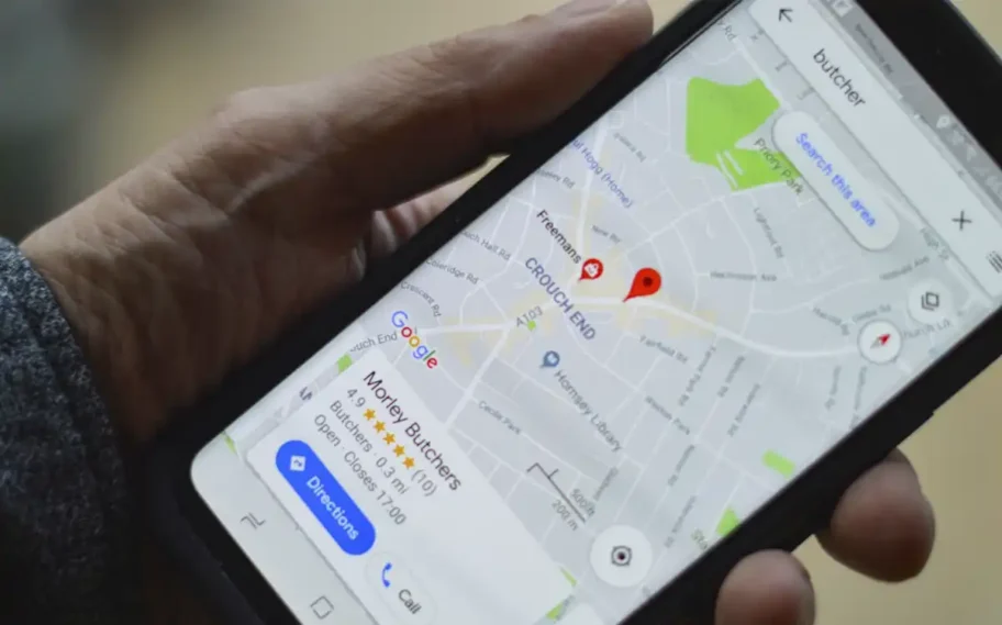 Icono de la aplicación de mapas de Google