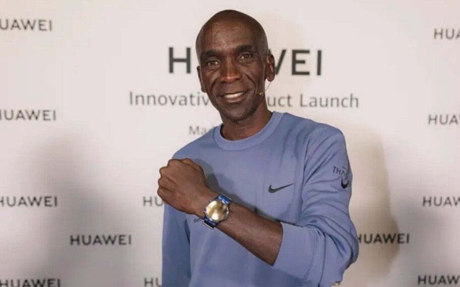 Huawei selecciona a Eliud Kipchoge en Madrid para lanzar el Huawei Watch GT Runner 2