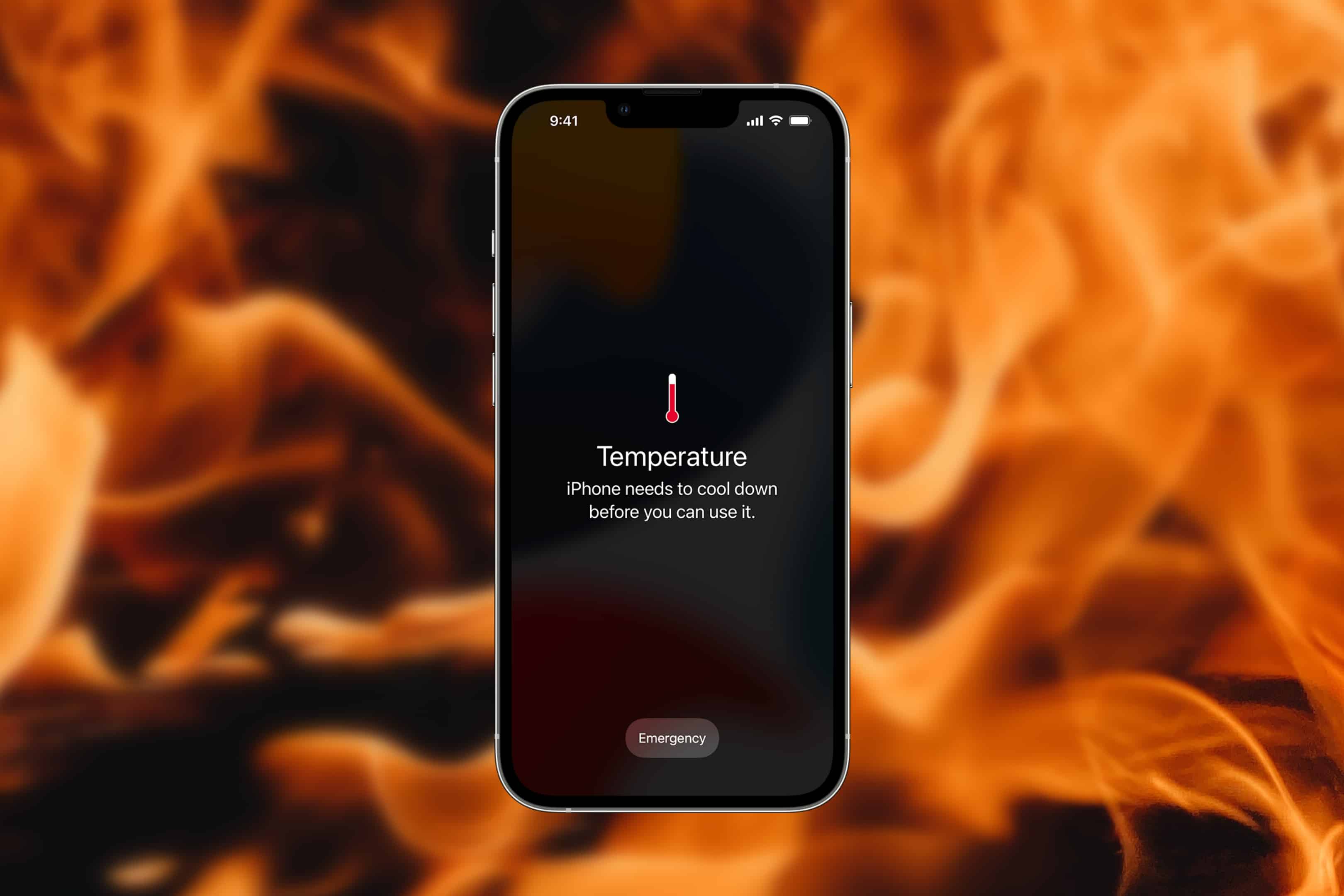 iPhone caliente