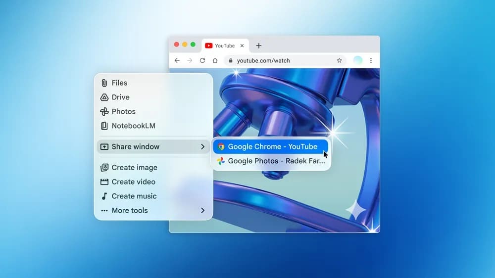 Aplicación Géminis para macOS