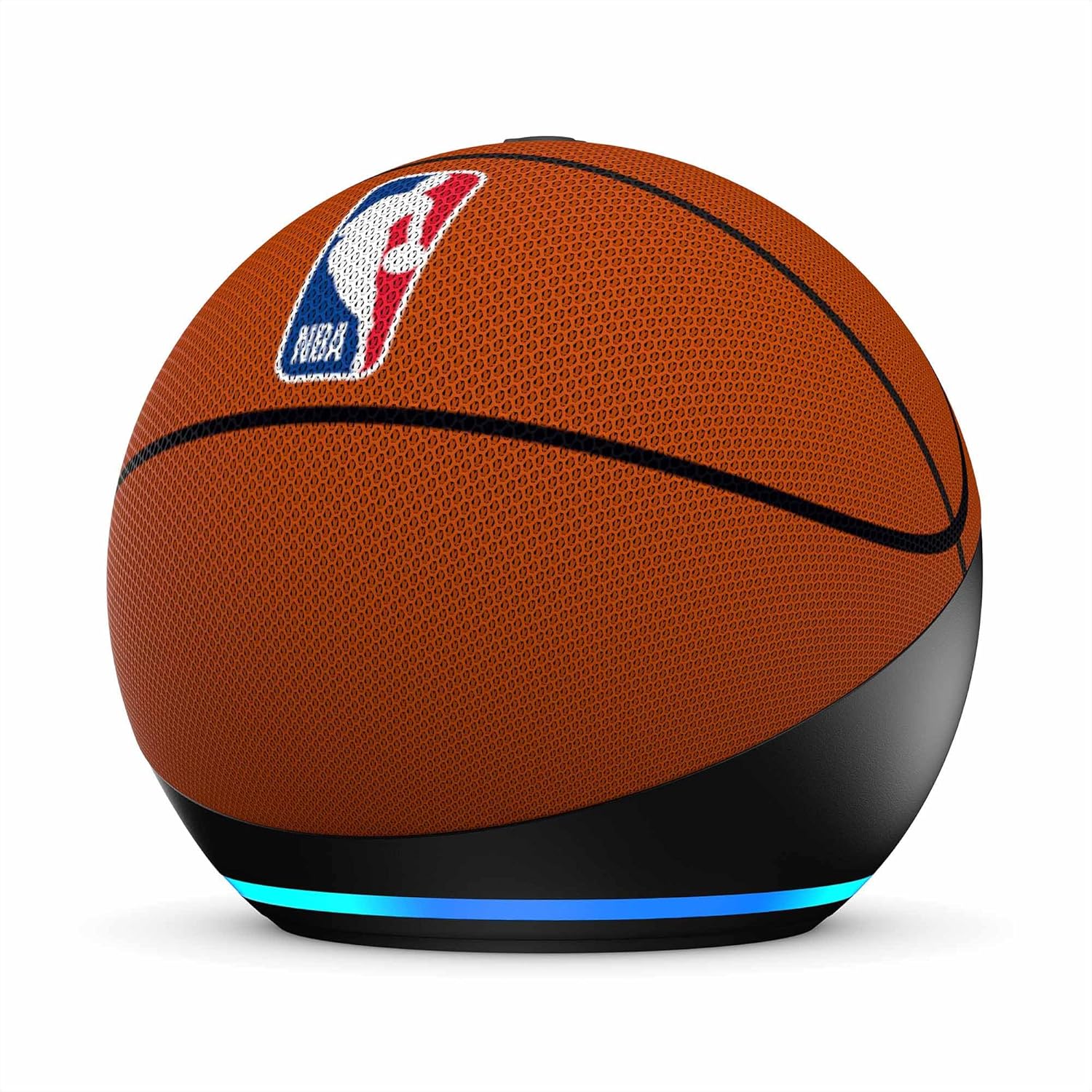 Amazon lanza una edición especial de Echo Dot con forma de balón de la NBA