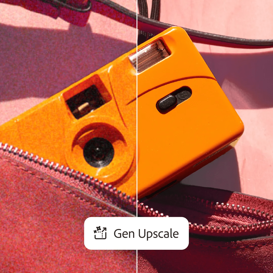 Herramienta Gen Upscale en Photoshop