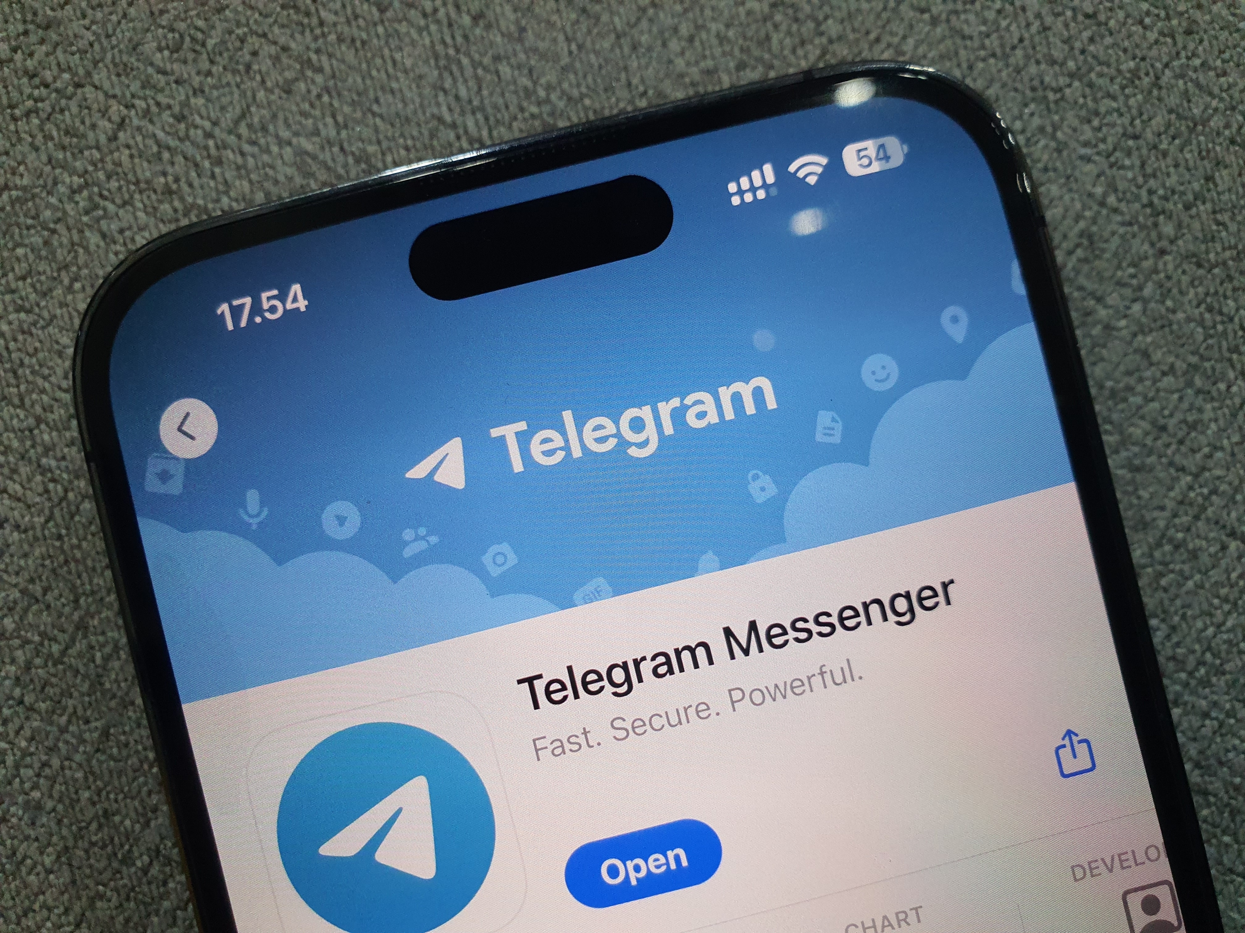 Telegram en la App Store (iPhone)