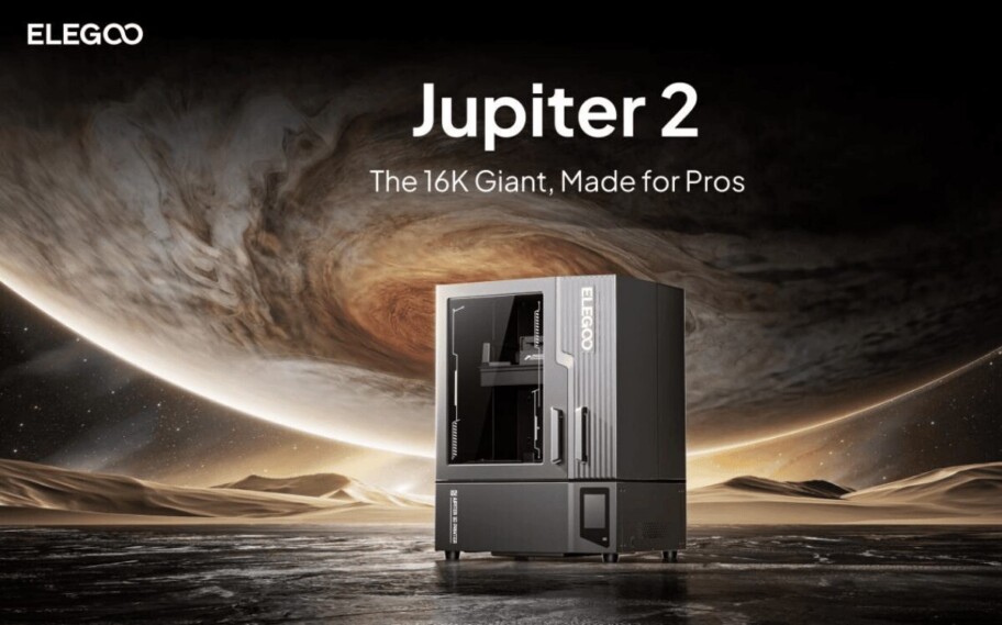 Elegoo lanza la impresora 3D Jupiter 2 con un volumen gigante y un precio inicial de 849 dólares