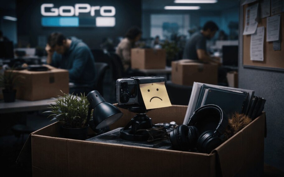 GoPro anuncia el despido del 23% de sus empleados