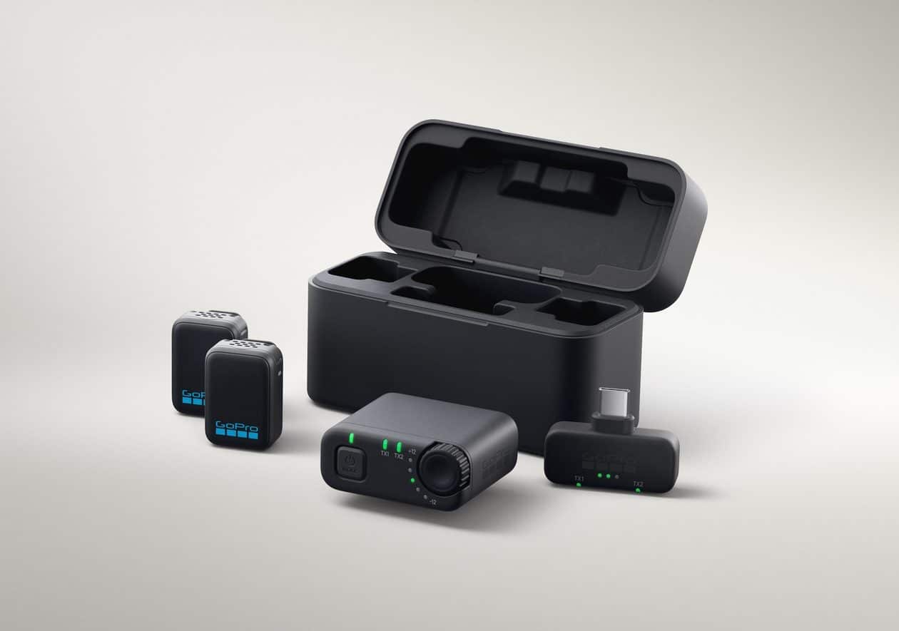 El nuevo kit completo de micrófono inalámbrico de GoPro.