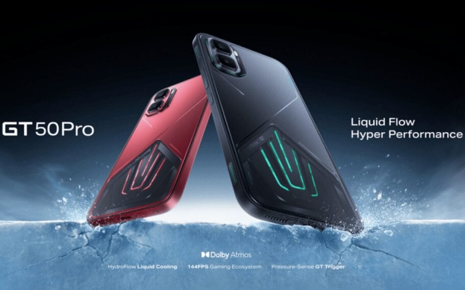 Infinix GT 50 Pro llega con refrigeración líquida y disparadores de jugador estilo consola